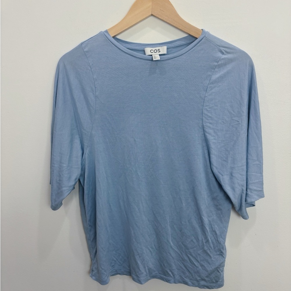 COS mulberry silk top